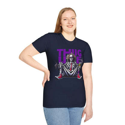 Beetlejuice - Beetlejuice Shirt | Thug Life Halloween Tee | Classic Beetlejuice Graphic T-Shirt for Fans - premium material. perfect gift idea. Order yours now and stand out with this exclusive piece!