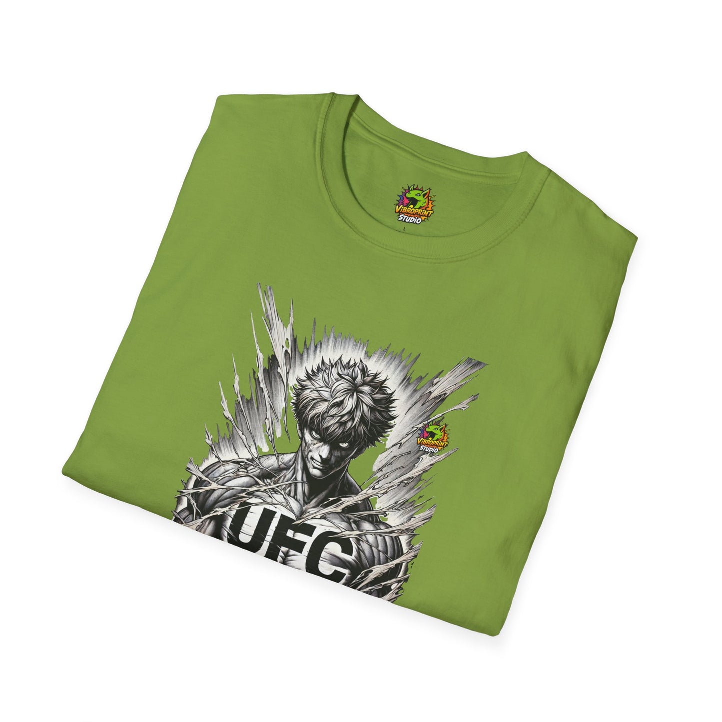 UFC T Shirt | Unleash Fierce Confidence | UFC Tee with Baki Anime T Shirt Inspiration