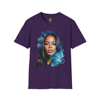 Iconic - Aaliyah shirt | Iconic Memorial Portrait T-Shirt | Tribute to the Princess of R&B - custom-made. limited stock. Order yours now and stand out with this exclusive piece!