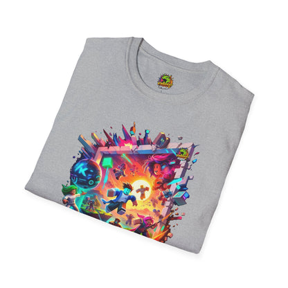 Shirt - Unique Roblox Gamer T-Shirt for Boys & Girls | Roblox Graphic Tee | Roblox Inspired Shirt | Cool Gift for Roblox Players - premium material. limited stock. Order yours now and stand out with this exclusive piece!