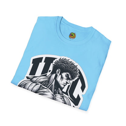 UFC T Shirt | Unleash Fierce Confidence | UFC Tee with Baki Anime T Shirt Inspiration