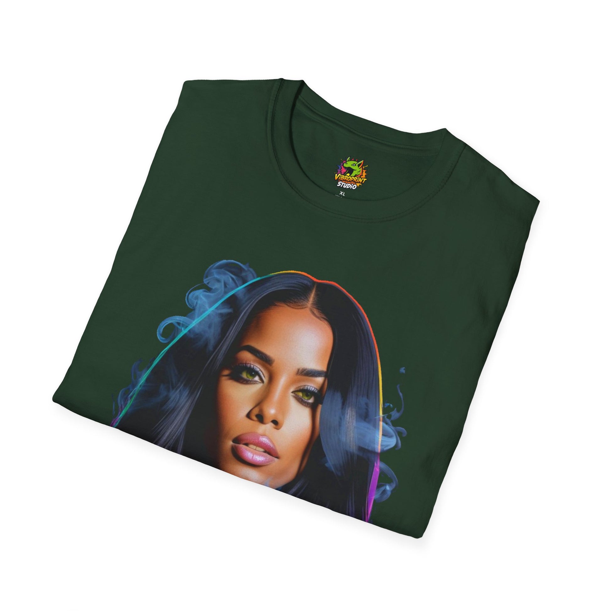 Music - Aaliyah shirt | Celebrating a Timeless Music Icon | Memorial Tribute to the Princess of R&B - premium material. perfect gift idea. Order yours now and stand out with this exclusive piece!