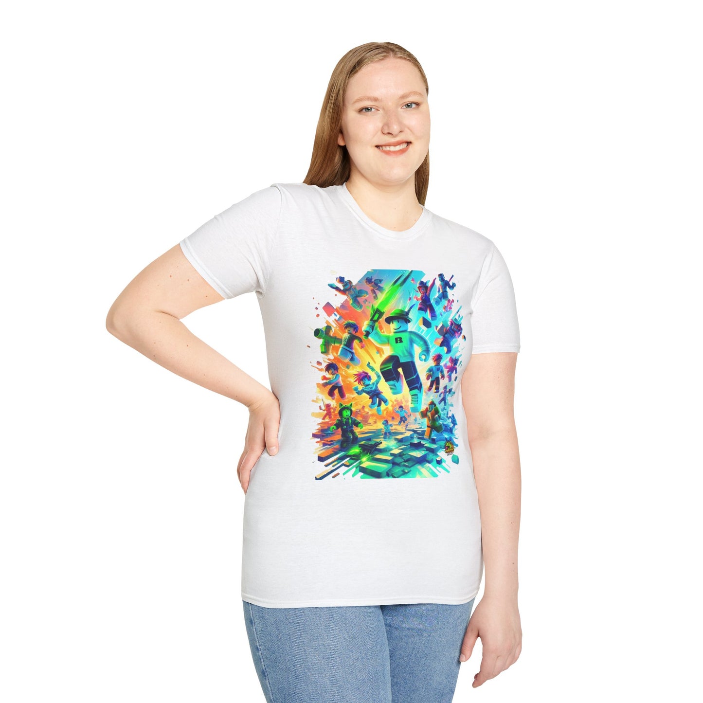 Kids - Trendy Roblox Graphic T-Shirt for Boys & Girls | Roblox Clothing for Kids | Roblox Game Inspired Tee | Roblox Gift Idea - custom-made. perfect gift idea. Order yours now and stand out with this exclusive piece!