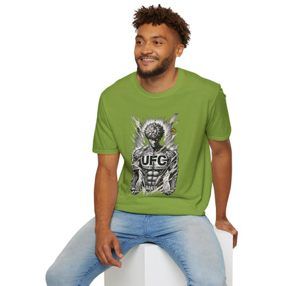 UFC T Shirt | Unleash Fierce Confidence | UFC Tee with Baki Anime T Shirt Inspiration