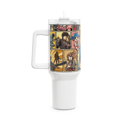 Stanley - Stanley cup | Colorful Anime and Comics Tumbler | Geek Drinkware for Fans - premium material. perfect gift idea. Order yours now and stand out with this exclusive piece!