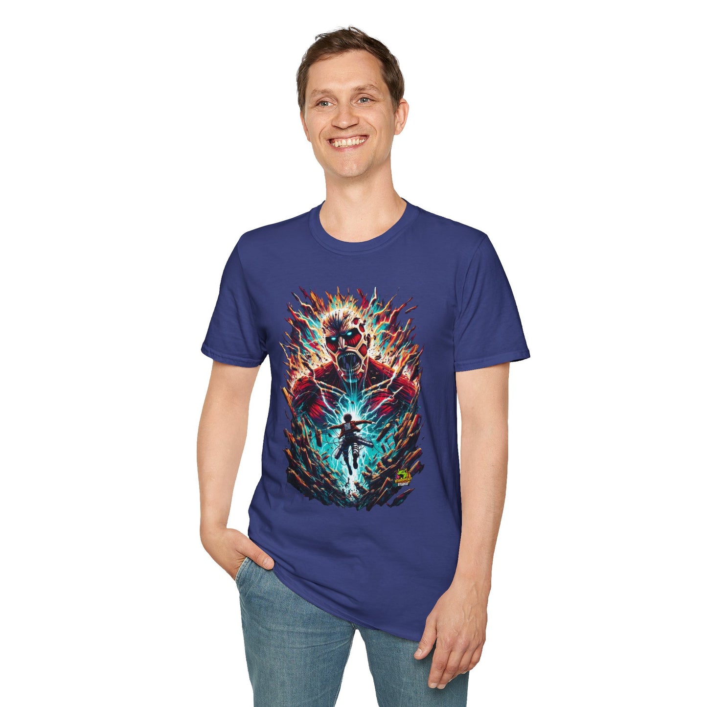 Eren Yeager Titan’s Final Stand Tee | Attack on Titan Shirt | - VibroPrint Studio