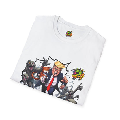 Dog - They're Eating the Dogs Shirt | Funny Cat and Dog Political Tee | Trump Election Satire T-Shirt - custom-made. limited stock. Order yours now and stand out with this exclusive piece!