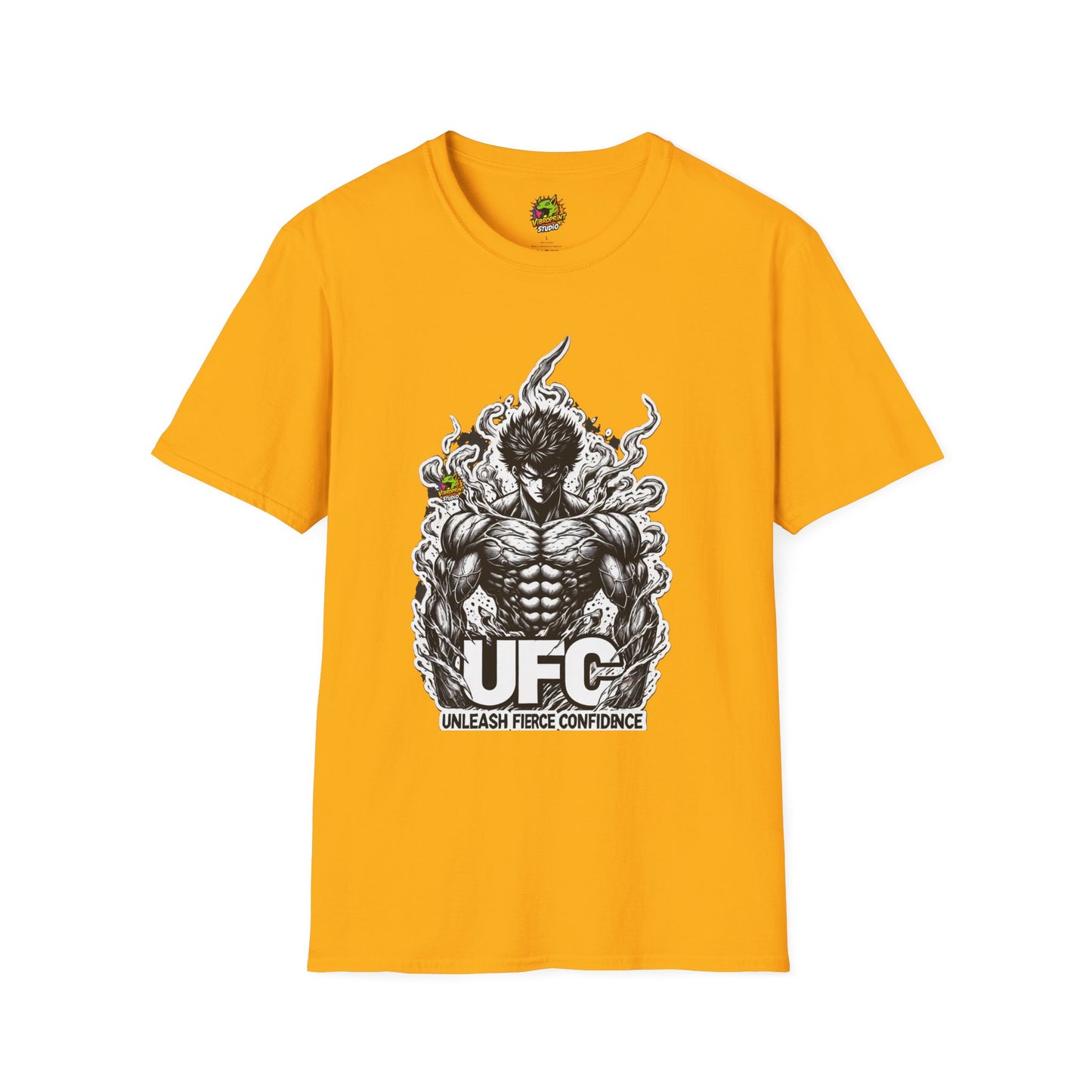 T - UFC T Shirt | Unleash Fierce Confidence | Motivational UFC Tee with Baki Anime Influence - custom-made. limited stock. Order yours now and stand out with this exclusive piece!