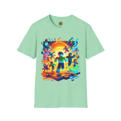 T-Shirt - Roblox Avatar Tee for Kids | Cool Roblox Game T-Shirt | Roblox Clothing for Boys & Girls | Fun Roblox Gift - custom-made. perfect gift idea. Order yours now and stand out with this exclusive piece!