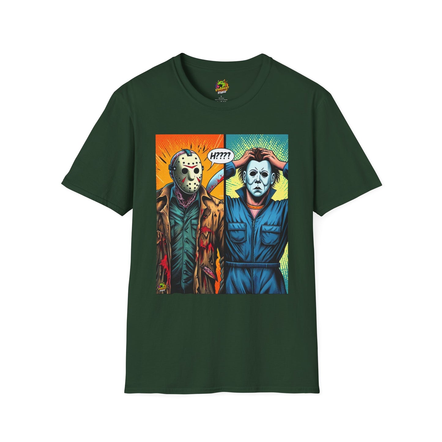 & - Jason Voorhees & Michael Myers Shirt | Funny Halloween Picnic Tee - premium material. limited stock. Order yours now and stand out with this exclusive piece!