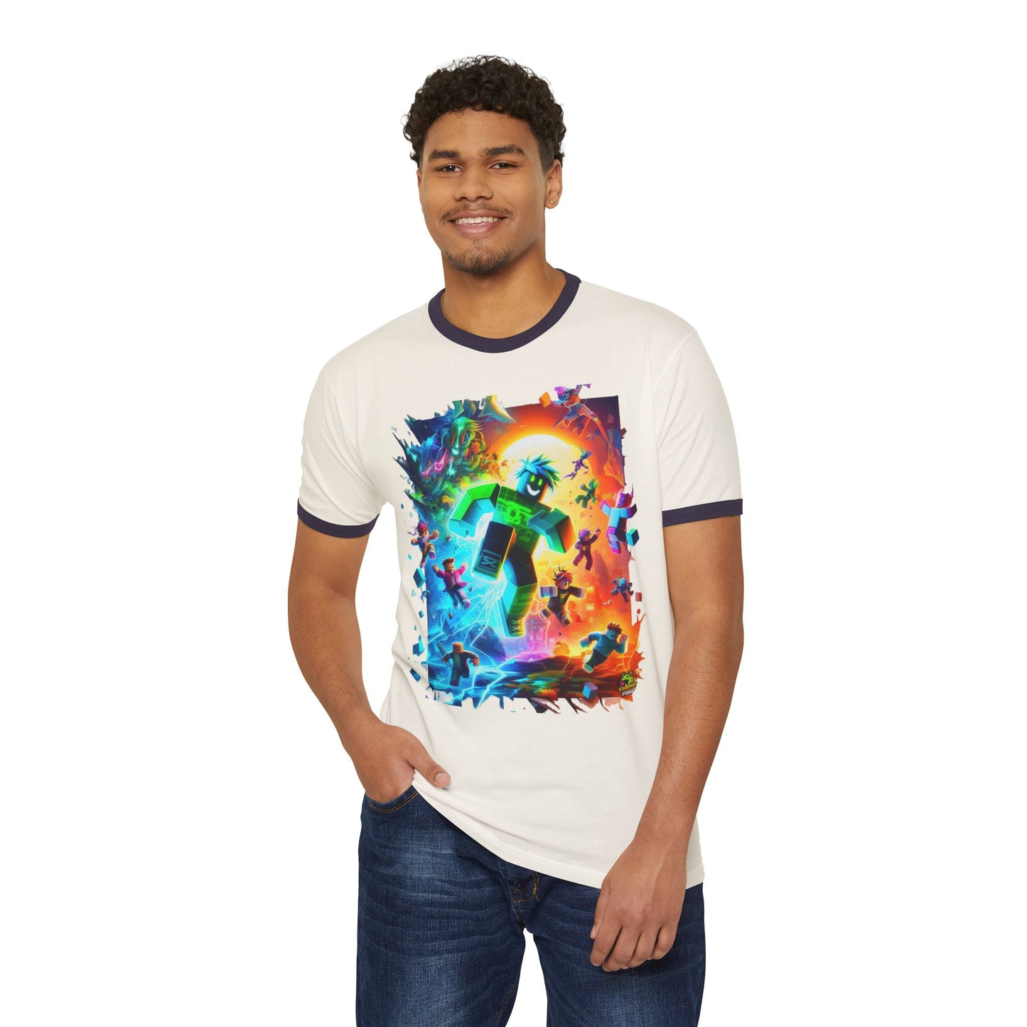 Roblox T Shirt for Gamers of All Ages | Roblox Adventure Graphic Tee | Roblox T Shirt - High Quality Image