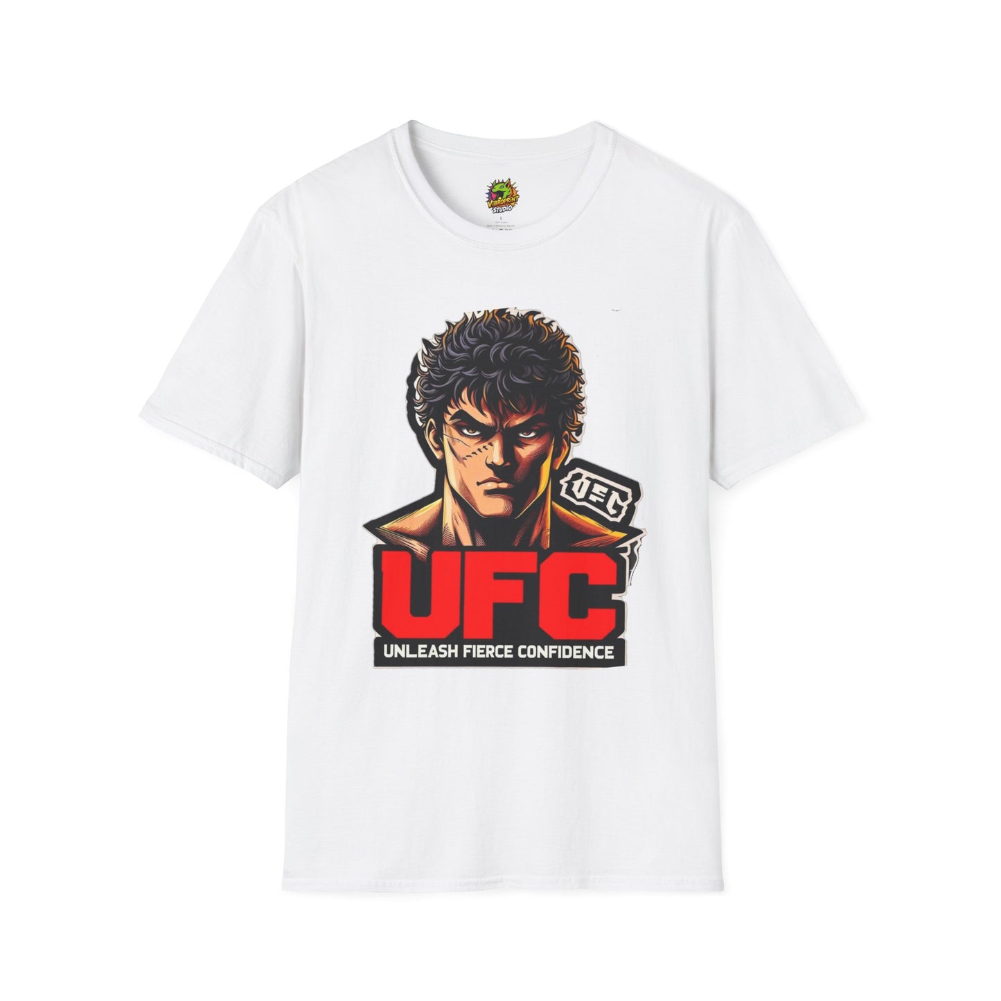 T - UFC T Shirt | Unleash Fierce Confidence | Motivational UFC Tee with Baki Anime Elements - custom-made. limited stock. Order yours now and stand out with this exclusive piece!