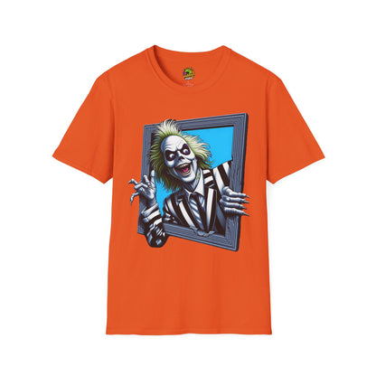 Movie - Beetlejuice Shirt | Halloween Costume Graphic Tee | Fun Beetlejuice T-Shirt for Adults & Kids | Iconic Movie Merch - premium material. perfect gift idea. Order yours now and stand out with this exclusive piece!