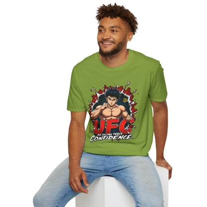 UFC T Shirt | Unleash Fierce Confidence | UFC Tee Inspired by Baki Anime for Fitness Enthusiasts