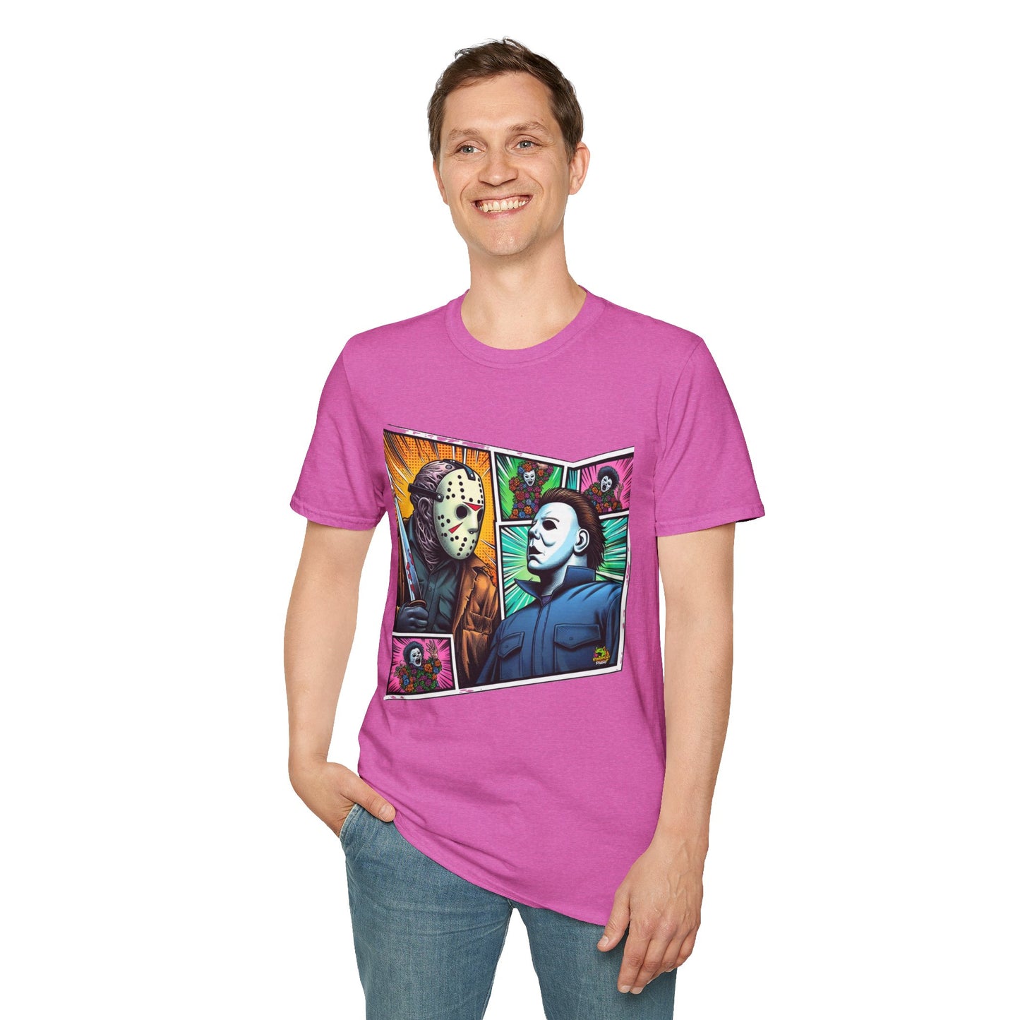 Jason Voorhees & Michael Myers Shirt | Funny Vintage Halloween Tee