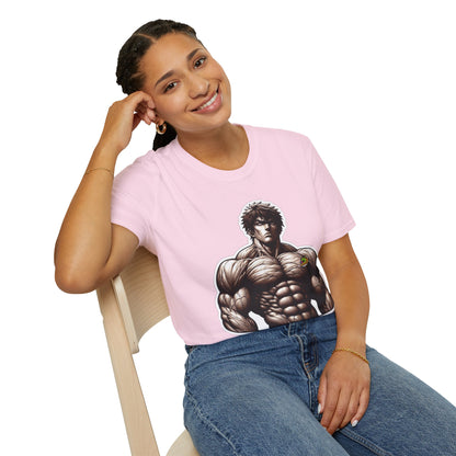 UFC T Shirt | Unleash Fierce Confidence | Motivational UFC Tee with Baki Anime Inspiration