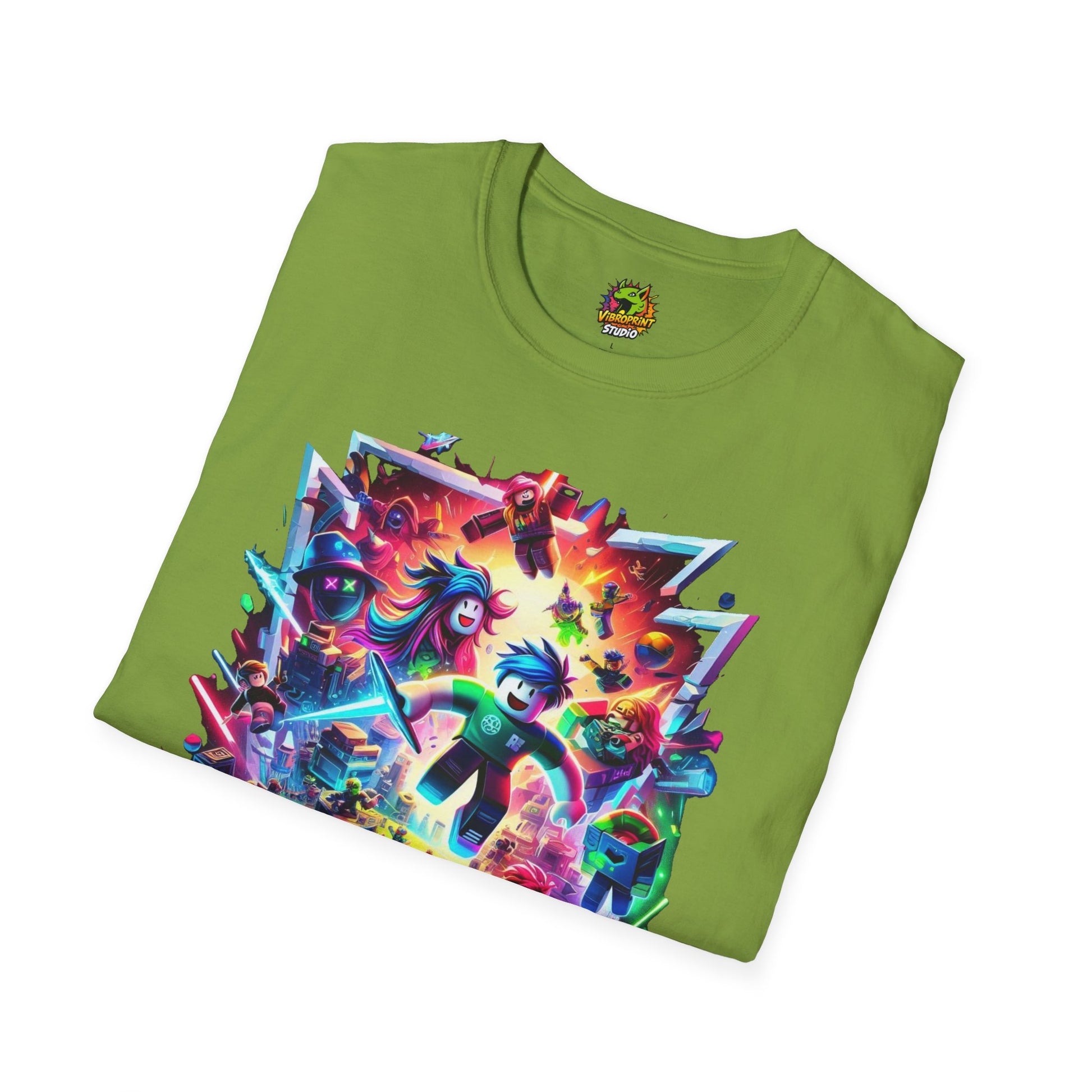 Tee - Cool Roblox Graphic Tee for Boys & Girls | Roblox Game Lover T-Shirt | Roblox Kids Clothing | Fun Roblox Gift - custom-made. perfect gift idea. Order yours now and stand out with this exclusive piece!