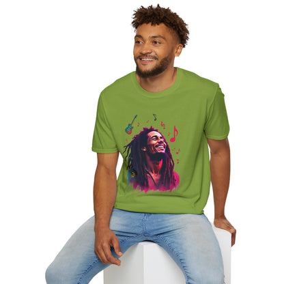 '- - Bob Marley T-Shirt - Vibrant Rasta Revolution - premium material. perfect gift idea. Order yours now and stand out with this exclusive piece!