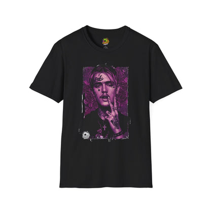 Lil Peep Merch T-Shirt Original Vibroprint Studio Design - Goth Emo Rap Tee