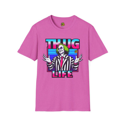 Beetlejuice - Beetlejuice Shirt | Spooky Thug Life Tee | Halloween Beetlejuice Graphic Shirt for Men & Women - custom-made. limited stock. Order yours now and stand out with this exclusive piece!