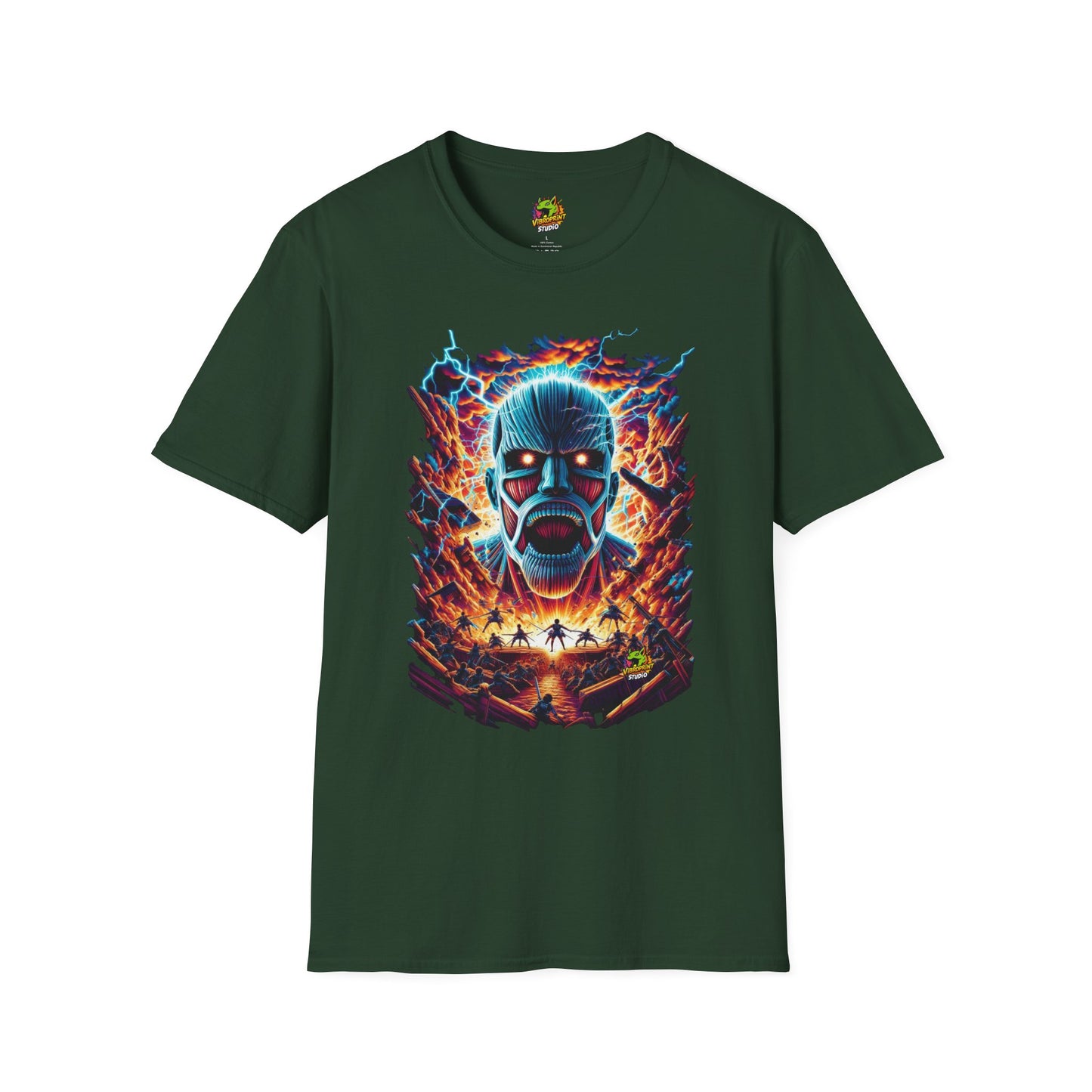 Titan - Eren Yeager Titan’s Ascension Tee | Attack on Titan Shirt | Shingeki - premium material. perfect gift idea. Order yours now and stand out with this exclusive piece!