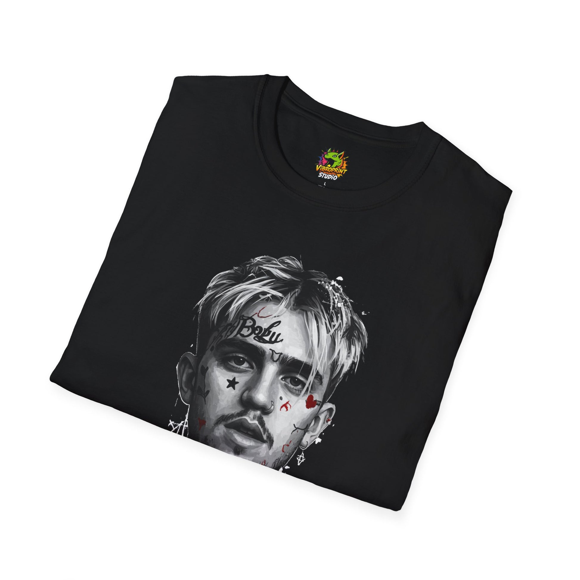 Lil Peep T-Shirt Front View - Vibroprint