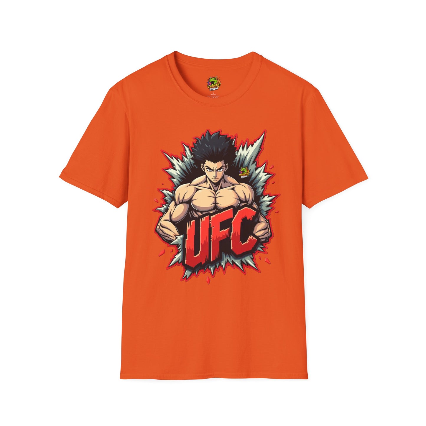 | - UFC T Shirt | Unleash Fierce Confidence | UFC Tee with Baki Anime Inspiration for Gym - custom-made. perfect gift idea. Order yours now and stand out with this exclusive piece!