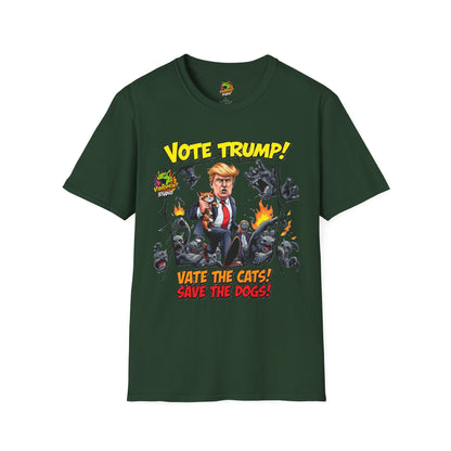 Dogs - They're Eating the Dogs Tee | Satire Trump Election T-Shirt | Funny Political Graphic Te - custom-made. perfect gift idea. Order yours now and stand out with this exclusive piece!