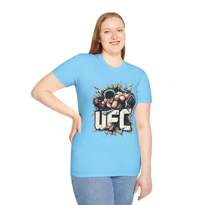 UFC T Shirt | Unleash Fierce Confidence | UFC Tee Shirts for Gym & Anime Lovers