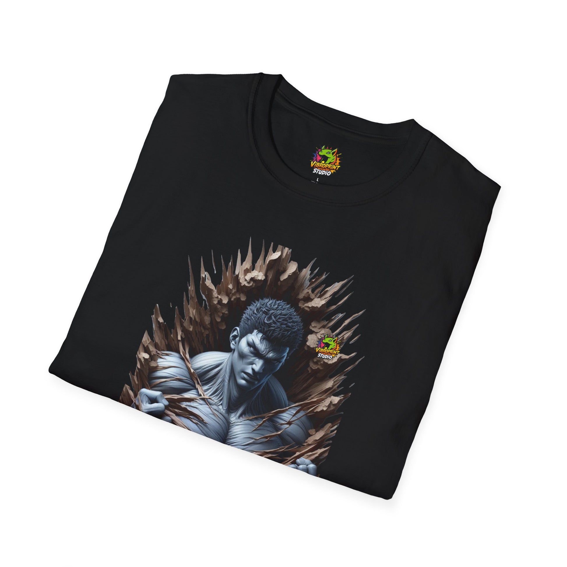 product - UFC T Shirt | Unleash Fierce Confidence | Motivational UFC Tee with Baki Anime T Shirt Elements - premium material. perfect gift idea. Order yours now and stand out with this exclusive piece!