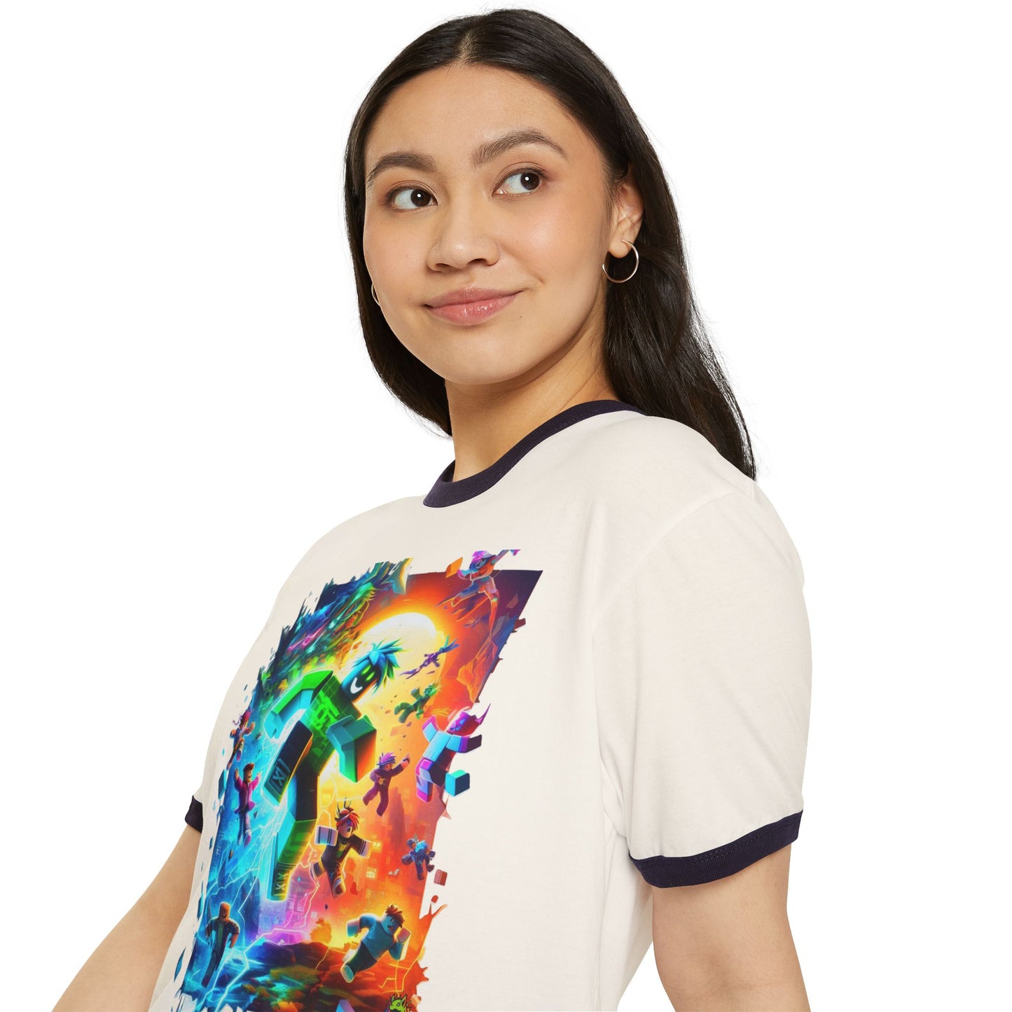 Roblox T Shirt for Gamers of All Ages | Roblox Adventure Graphic Tee | Roblox T Shirt - High Quality Image