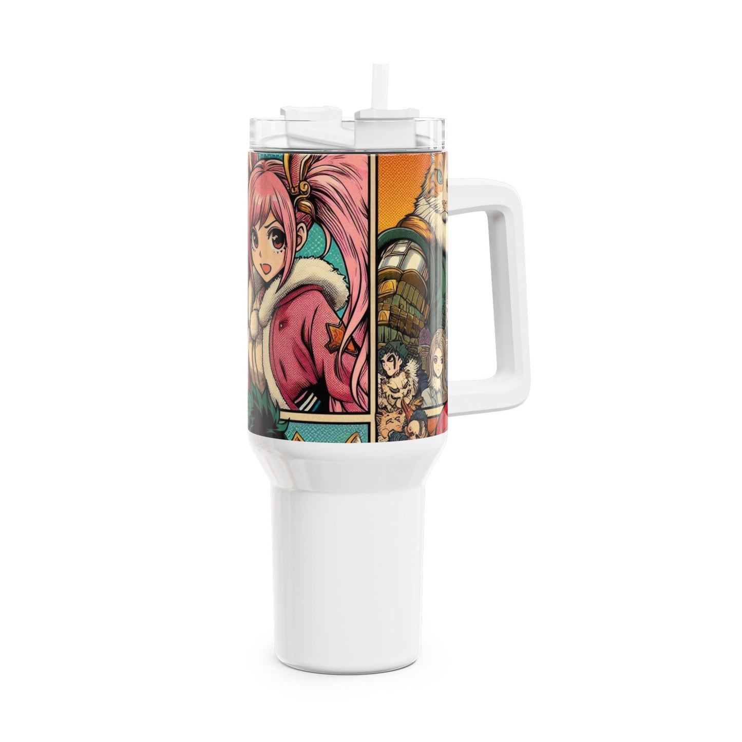 | - Stanley cup | Anime and Comics Themed Drinkware | Colorful Geek Tumbler - custom-made. perfect gift idea. Order yours now and stand out with this exclusive piece!