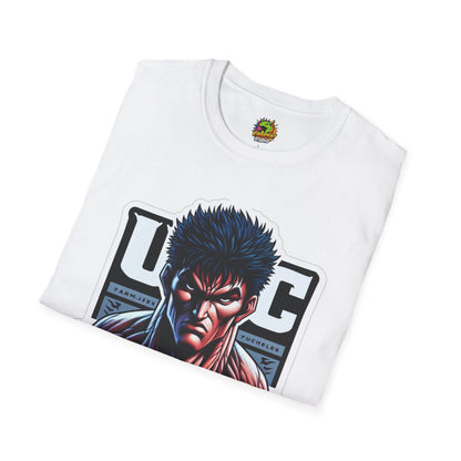 UFC T Shirt | Unleash Fierce Confidence | UFC Tee with Baki Anime Strength