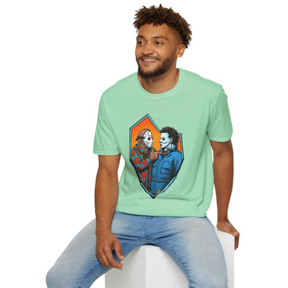 Michael Myers Vintage Shirt | Jason & Michael Funny Horror Tee