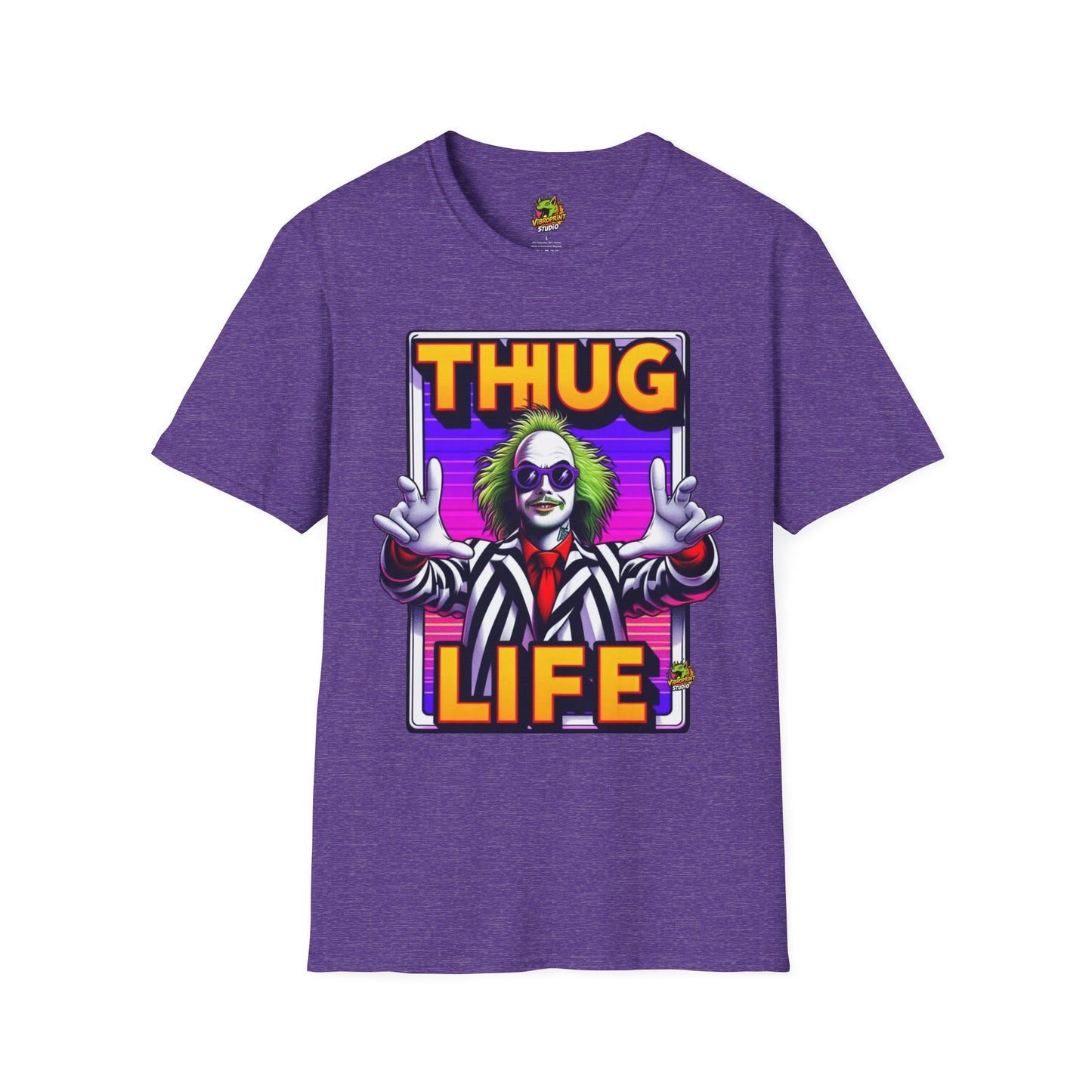 Graphic - Beetlejuice Shirt | Funny Thug Life Halloween Tee | Classic Beetlejuice Graphic T-Shirt - premium material. perfect gift idea. Order yours now and stand out with this exclusive piece!