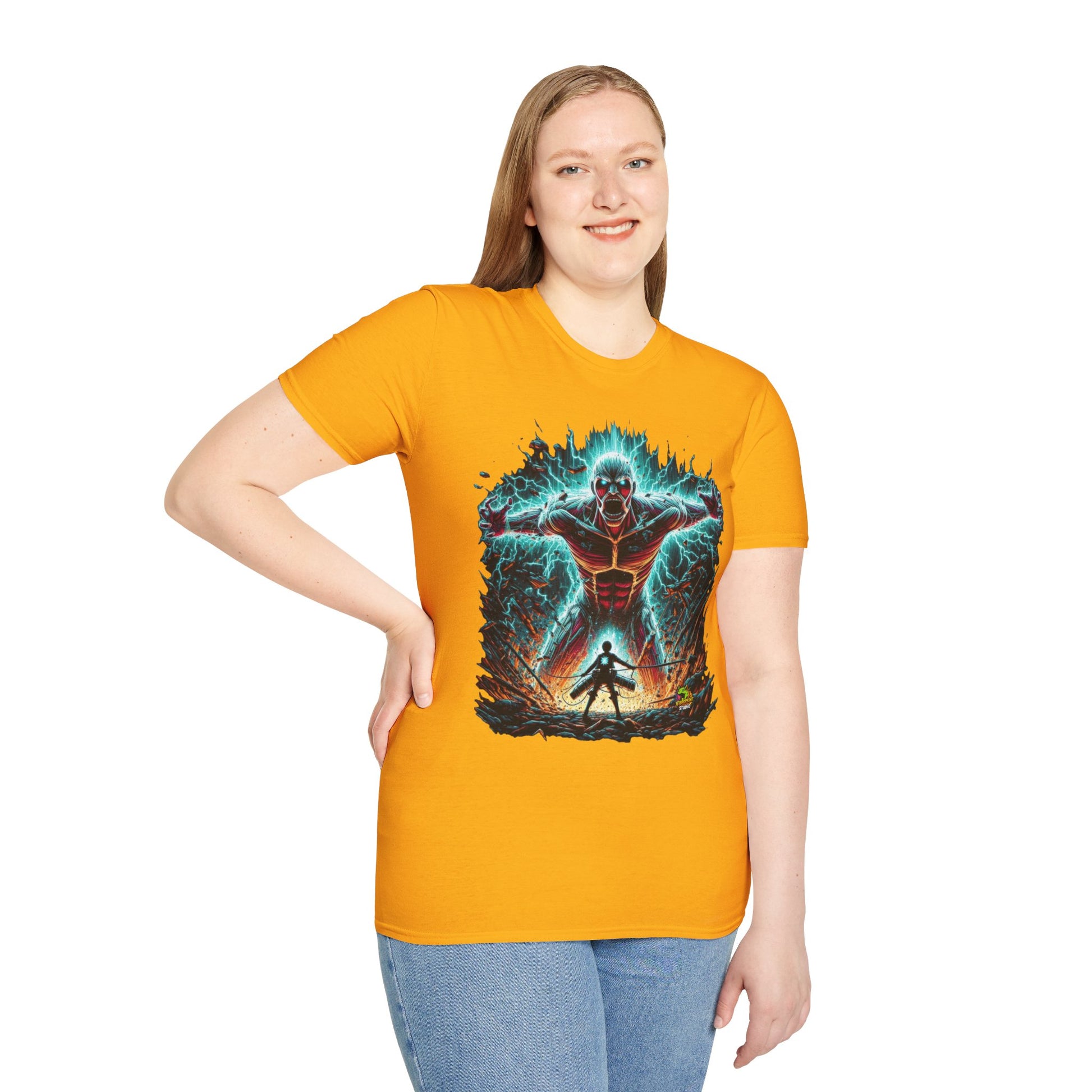 Yeager - Eren Yeager Titan’s Vengeance Tee | Official Attack on Titan Shirt | - premium material. perfect gift idea. Order yours now and stand out with this exclusive piece!