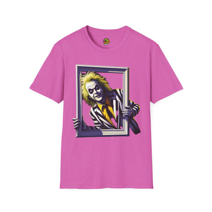 Shirt - Beetlejuice Shirt | Classic Beetlejuice Tee | Beetlejuice Graphic Shirt | Creepy Beetlejuice Tee - premium material. limited stock. Order yours now and stand out with this exclusive piece!