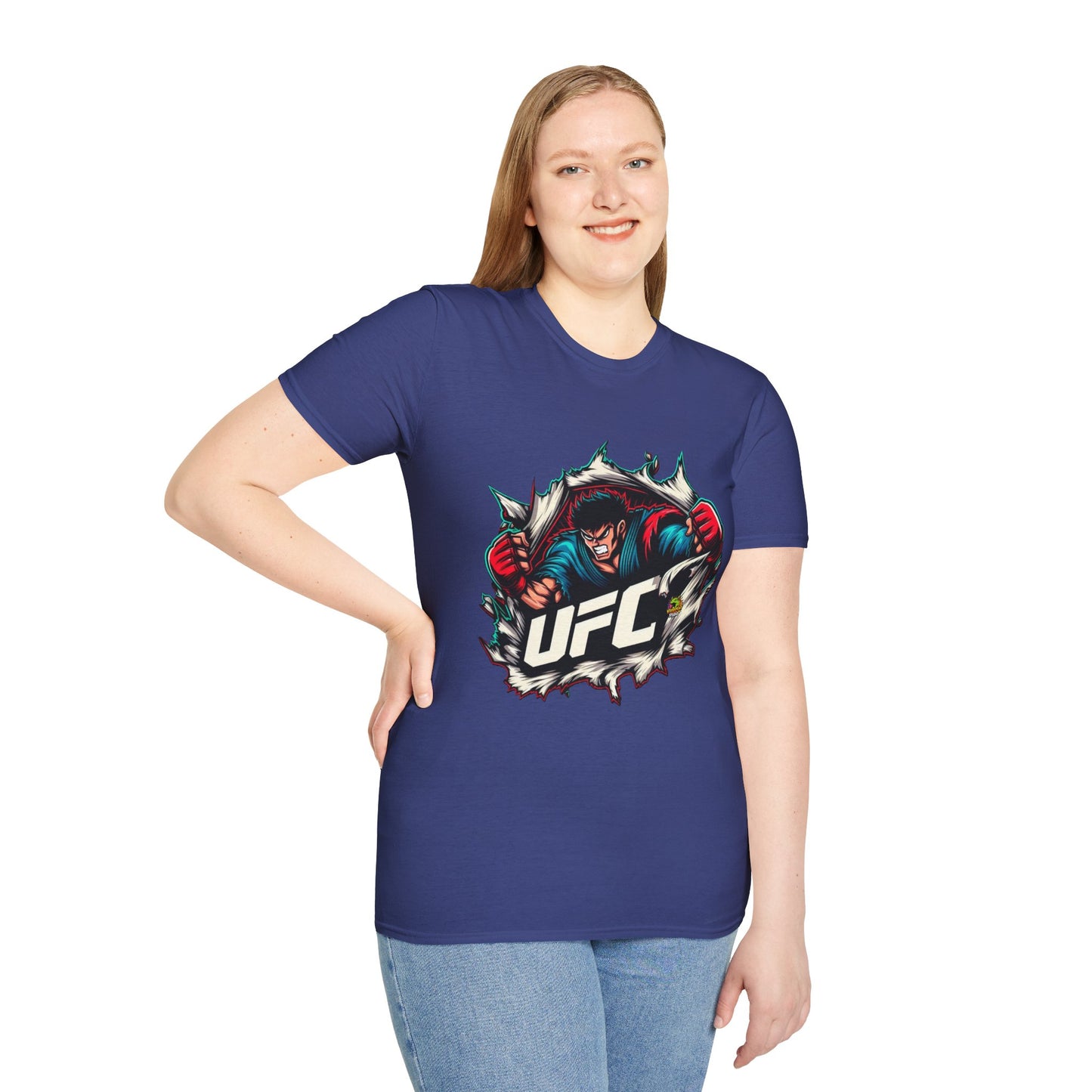 UFC T Shirt | Unleash Fierce Confidence | UFC Tee for Gym & Anime Fans