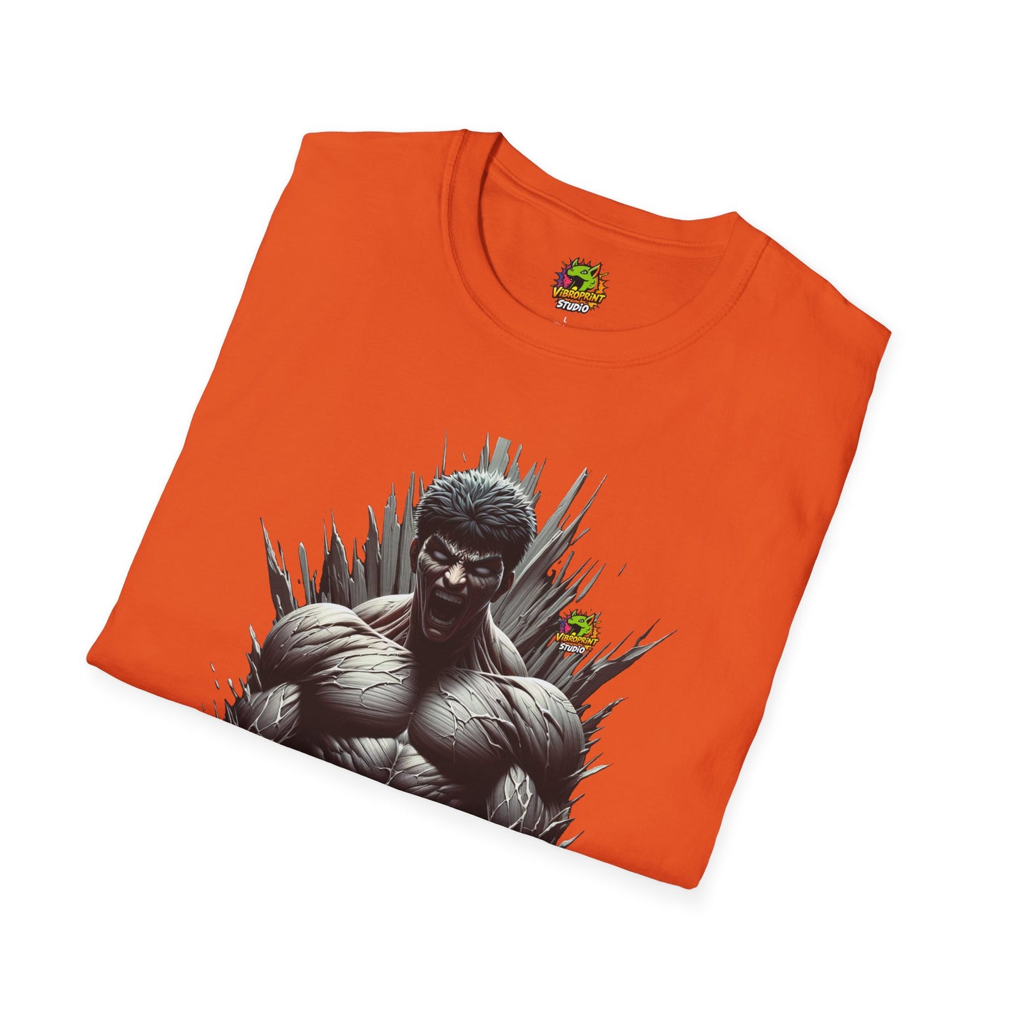 UFC T Shirt | Unleash Fierce Confidence | UFC Tee with Baki Anime Inspiration for Gym