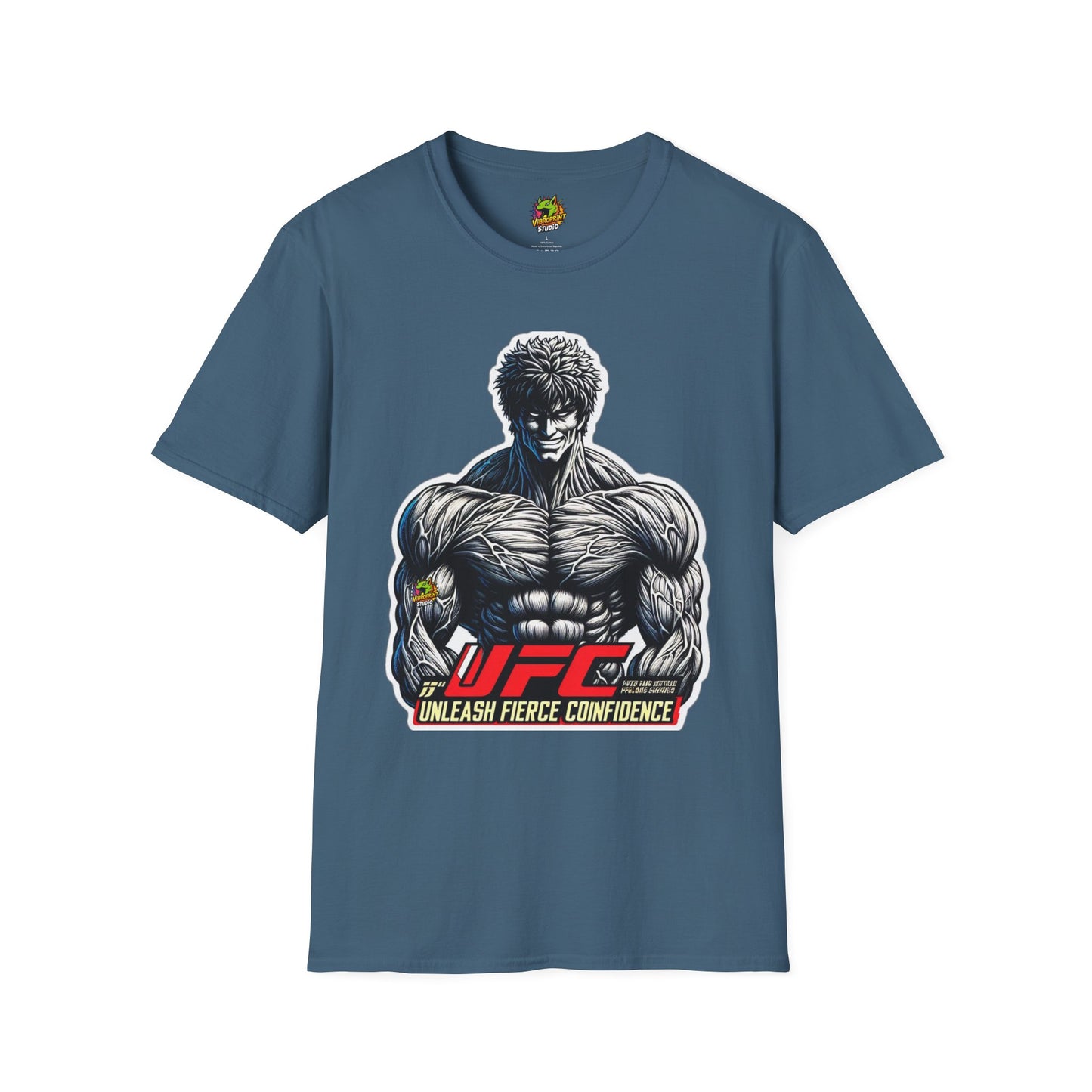 Confidence - UFC T Shirt | Unleash Fierce Confidence | UFC Tee for Gym and Baki Anime Lovers - premium material. limited stock. Order yours now and stand out with this exclusive piece!