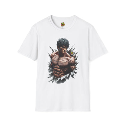 Tee - UFC T Shirt | Unleash Fierce Confidence | Motivational UFC Tee with Baki Anime Influence for Gym Lovers - premium material. limited stock. Order yours now and stand out with this exclusive piece!