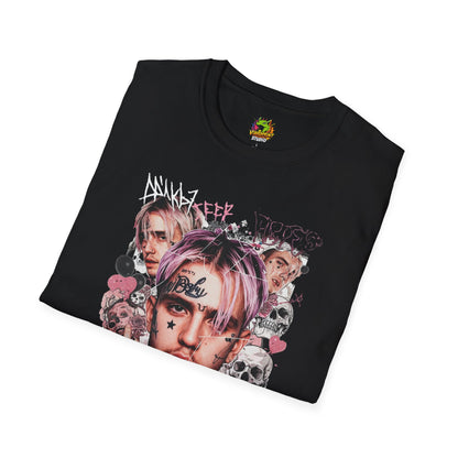 Lil Peep Merch T-Shirt Black - Vibroprint Design