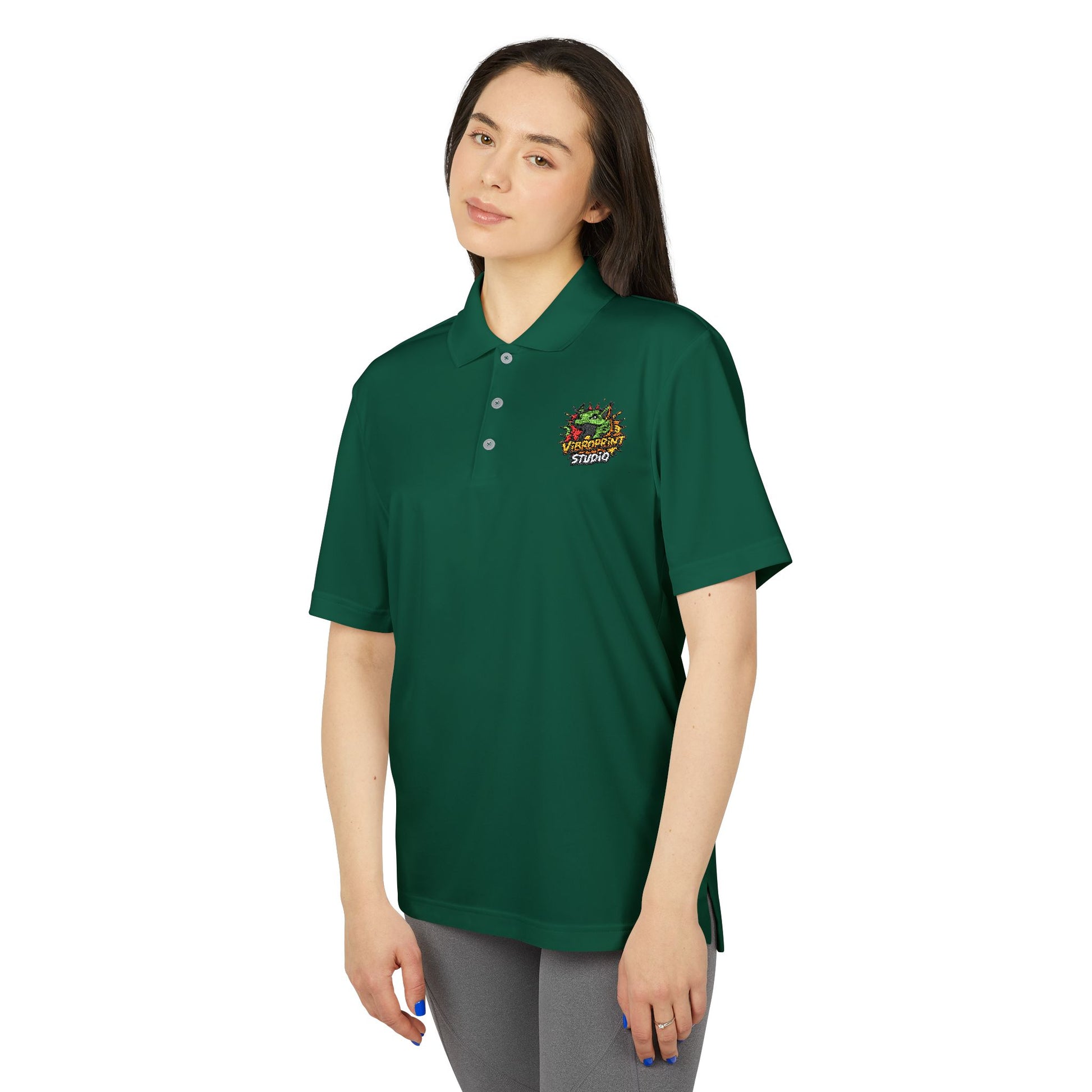 Vibroprint - Adidas Unisex Performance Polo shirt - exclusive Vibroprint Studio Design - custom-made. perfect gift idea. Order yours now and stand out with this exclusive piece!