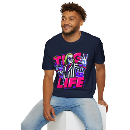 high-quality - Beetlejuice Shirt | Thug Life Halloween Graphic Tee | Spooky Beetlejuice T-Shirt - premium material. perfect gift idea. Order yours now and stand out with this exclusive piece!