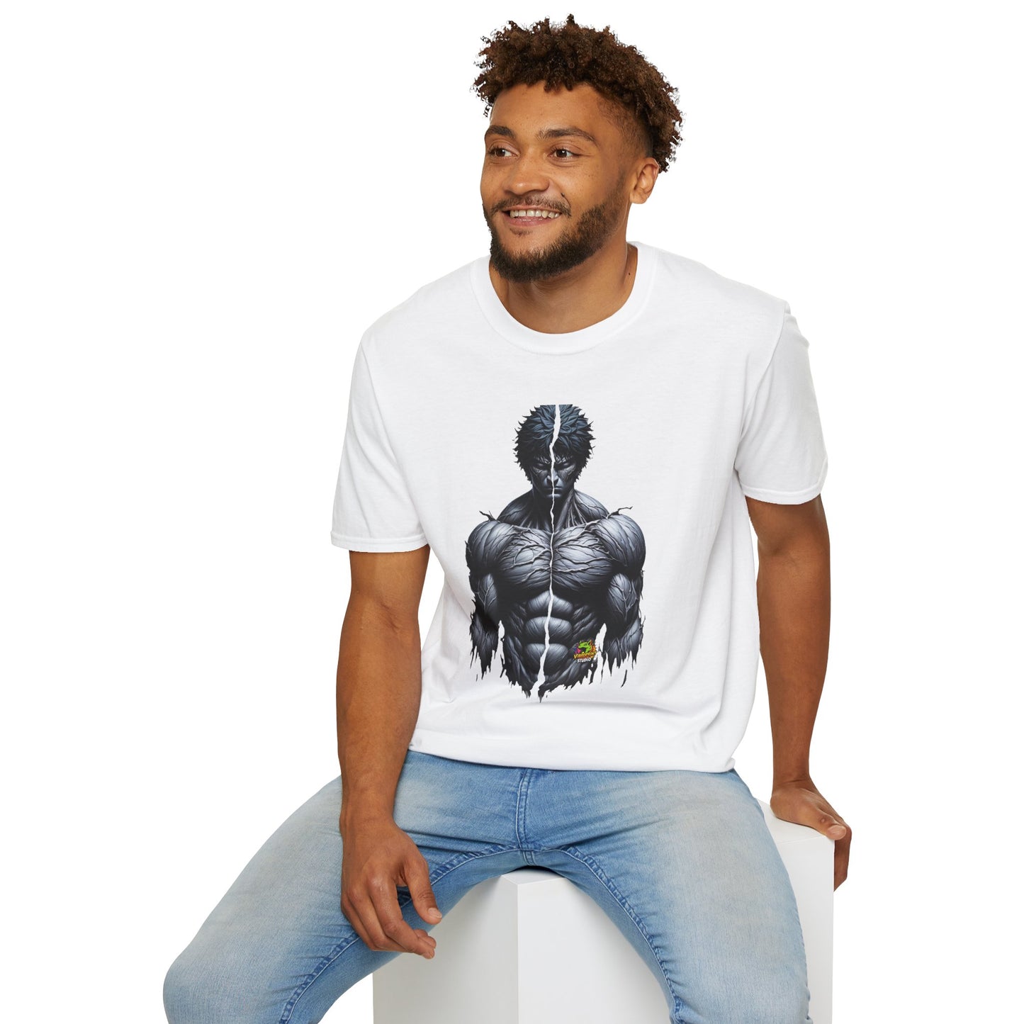 UFC T Shirt | Unleash Fierce Confidence | Motivational UFC Tee with Baki Anime Inspiration