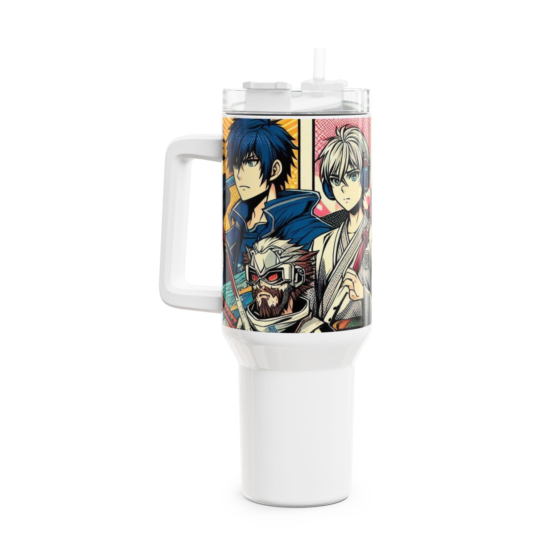 | - Stanley Tumbler | Anime and Geek Drinkware for Gamers | Colorful Cartoon Tumbler - premium material. perfect gift idea. Order yours now and stand out with this exclusive piece!