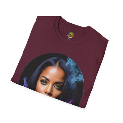 the - Aaliyah shirt | Celebrating the Queen of Urban Pop | Timeless Memorial Tribute - premium material. limited stock. Order yours now and stand out with this exclusive piece!