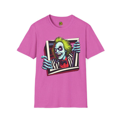 high-quality - Beetlejuice Shirt | Retro Halloween Graphic Tee | Classic Beetlejuice Movie Style | Funny and Spooky T-Shirt for Adults - premium material. perfect gift idea. Order yours now and stand out with this exclusive piece!