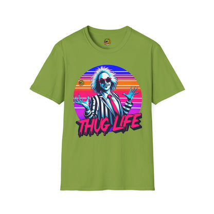 | - Beetlejuice Shirt | Thug Life Halloween Tee | Classic Beetlejuice Graphic Shirt - premium material. perfect gift idea. Order yours now and stand out with this exclusive piece!