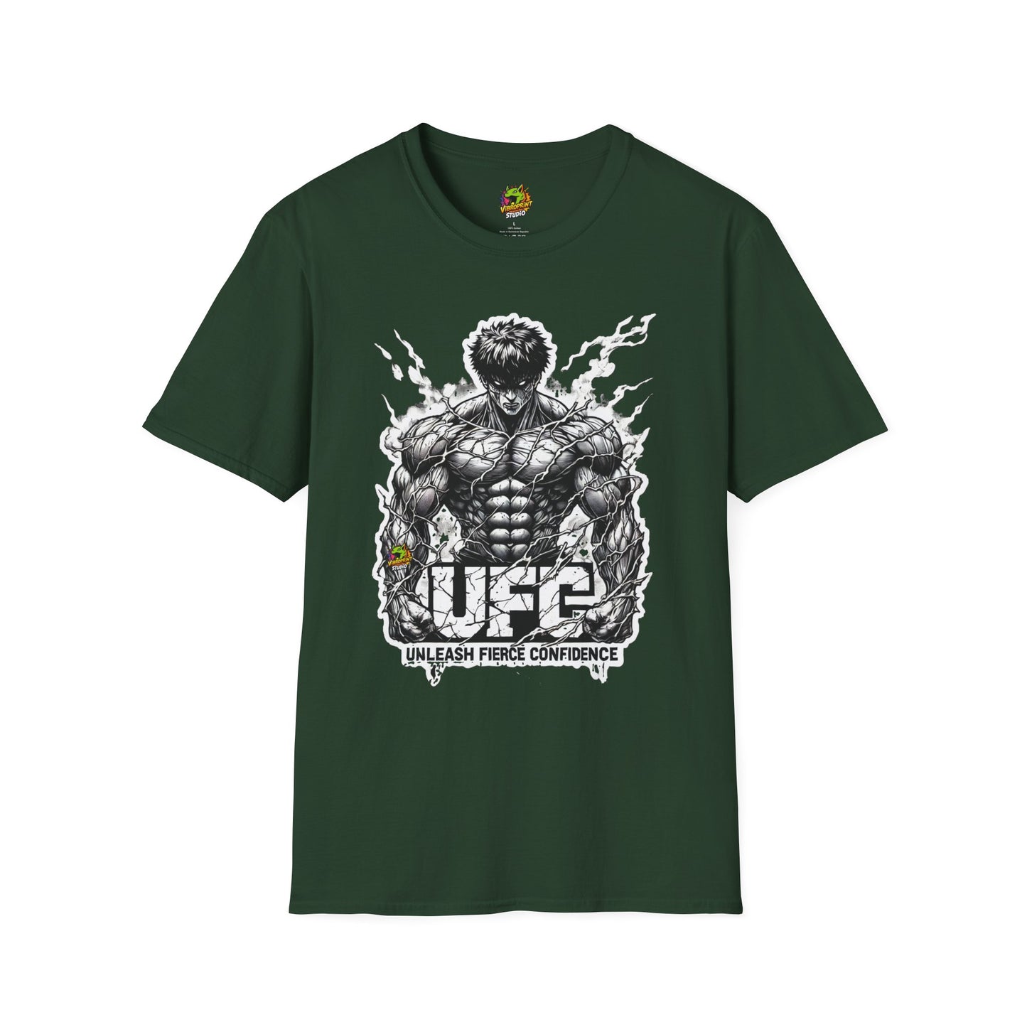 Shirt - UFC T Shirt | Unleash Fierce Confidence | UFC Tee with Baki Anime Inspiration for Athletes - premium material. perfect gift idea. Order yours now and stand out with this exclusive piece!